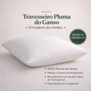 Kit 4 Travesseiros Pluma do Ganso - Antialérgicos