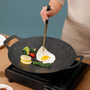 (COMPRE 1 E LEVE 2) CookFlex™ – Frigideira de Pedra Vulcânica Antiaderente (Cozinhe sem Óleo e Sem Grudar Nada) - Frete Grátis!